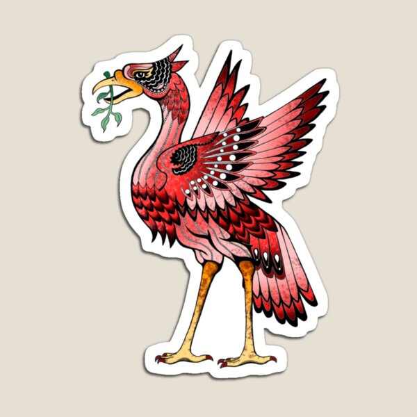 Liverpool Liver Bird (Red)