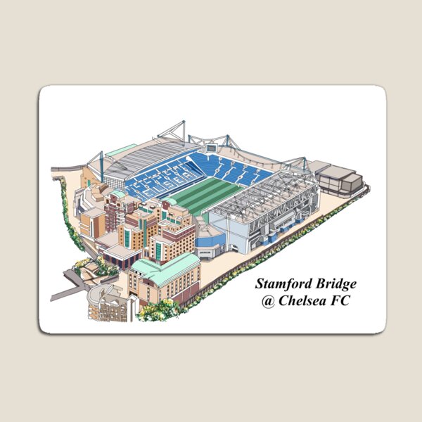 Drawing/Sketching of Stamford Bridge Stadium Chelsea FC