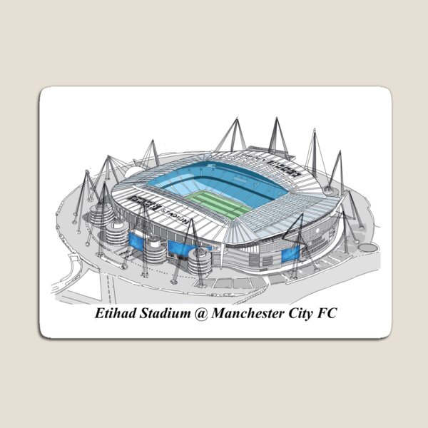 Drawing/Sketching Etihad Stadium Manchester City FC