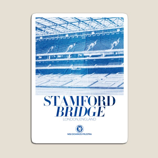 Chelsea Stamford Bridge Stadium poster