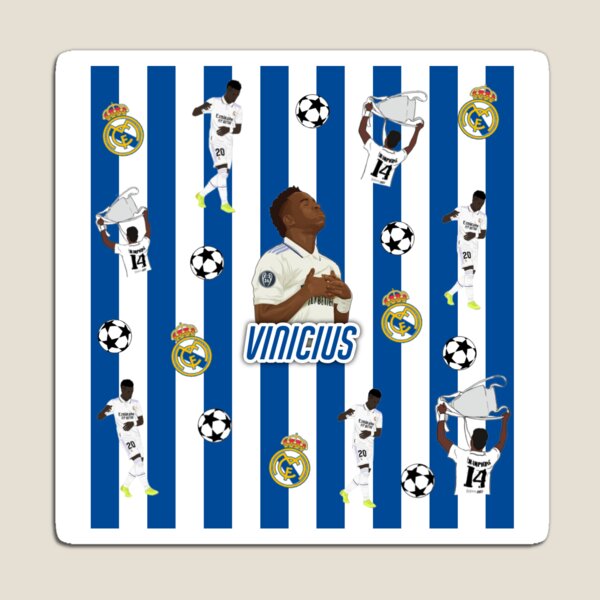 Vinicius Jr Real Madrid Design Fridge Mangnet