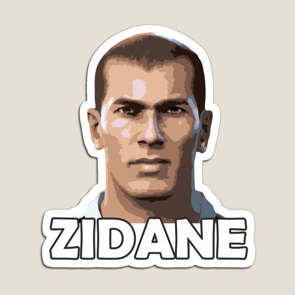 Zinedine Zidane Fridge Mangnet