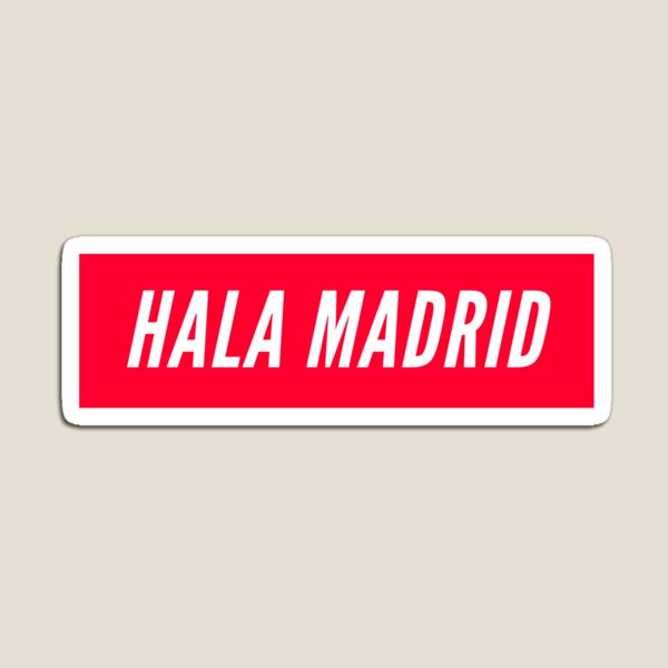 Hala Madrid - Madridista Fridge Mangnet