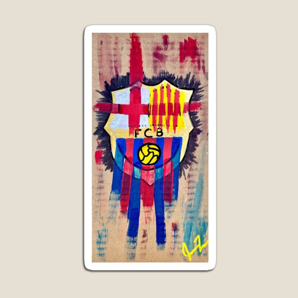 FC Barcelona Explosion Fridge Mangnet