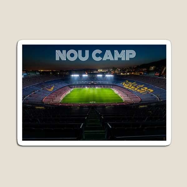 Nou Camp Fc Barcelona Football Stadium Sticker Fridge Mangnet