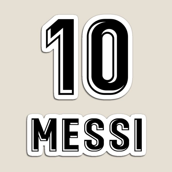 Messi 10 FC Barcelona Fridge Mangnet