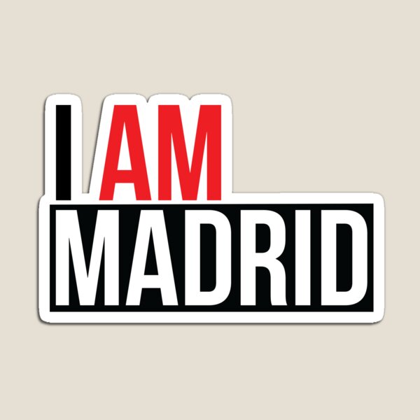 I am Madrid Fridge Mangnet