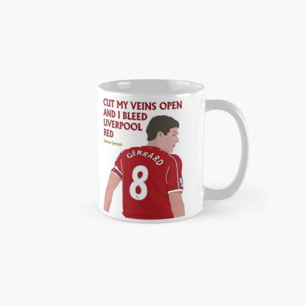 Steven Gerrard - I Bleed Liverpool Red Mug