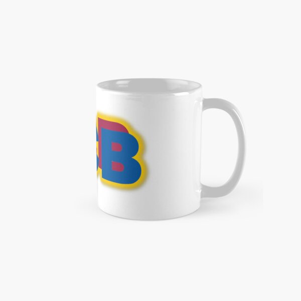 FC Barcelona FCB Blaugrana Yellow Logo Mug