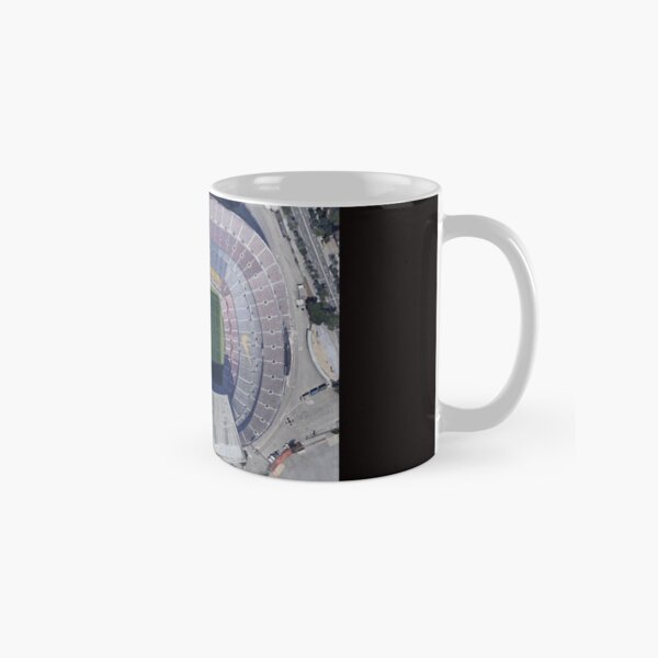 Sky View Of Camp Nou Home Of FC Barcelona Mug