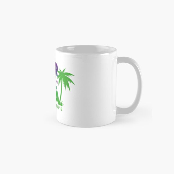 Colorful Barcelona, ​​gradient lettering Spain, Coordinates.  Mug