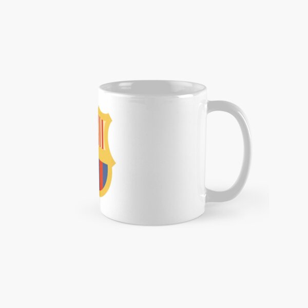 Vintage FC Barcelona Crest Mug