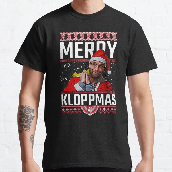 Merry Kloppmas Jurgen Klopp LFC Christmas Sweatshirt Design