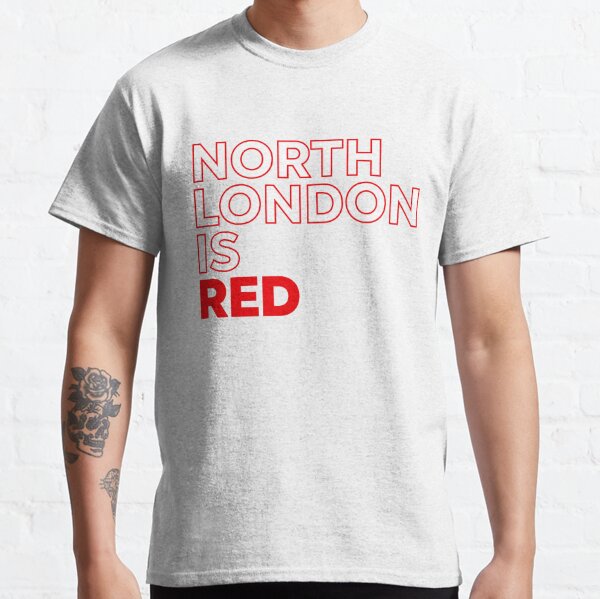 Arsenal North London is Red (Outline)